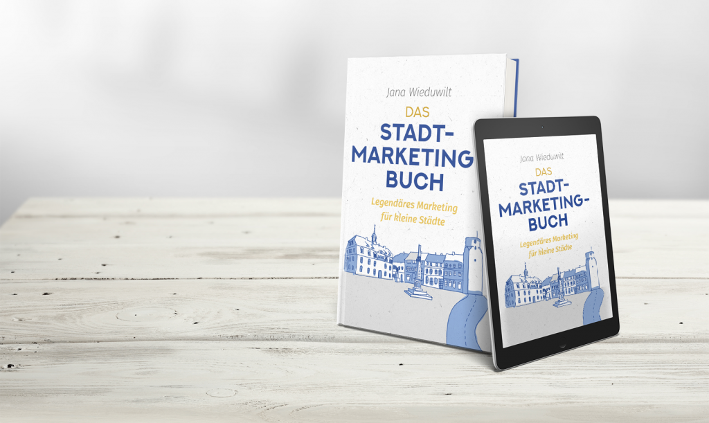 Stadtmarketing Buch von Jana Wieduwilt